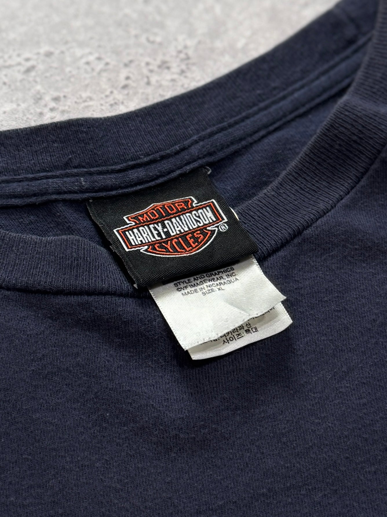 Vintage 2000s Harley Davidson Pocket Tee (L)