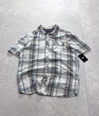Vintage 2000s O’Neill Plaid Surfwear Button Up Shirt (L)
