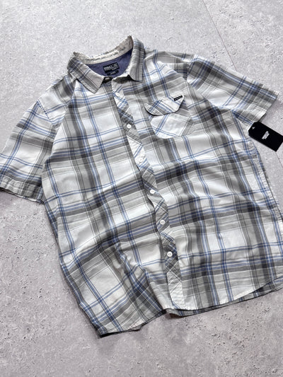 Vintage 2000s O’Neill Plaid Surfwear Button Up Shirt (L)