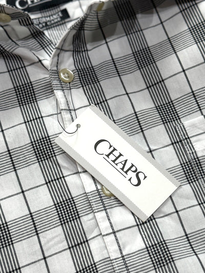 Vintage Deadstock Chaps Plaid Button Up Shirt (XL)