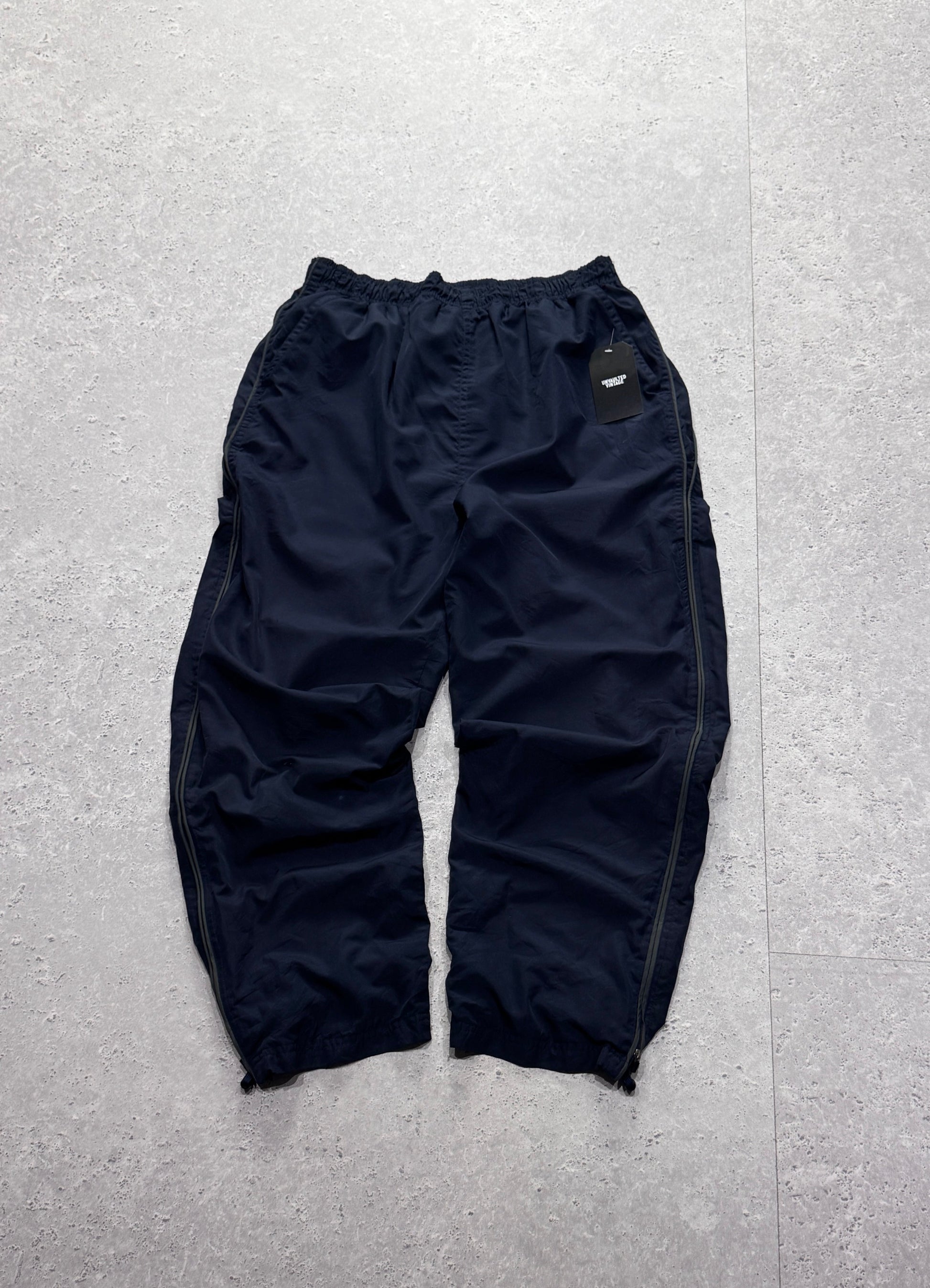 Vintage 2000s Nike Zip Track Pants (L)