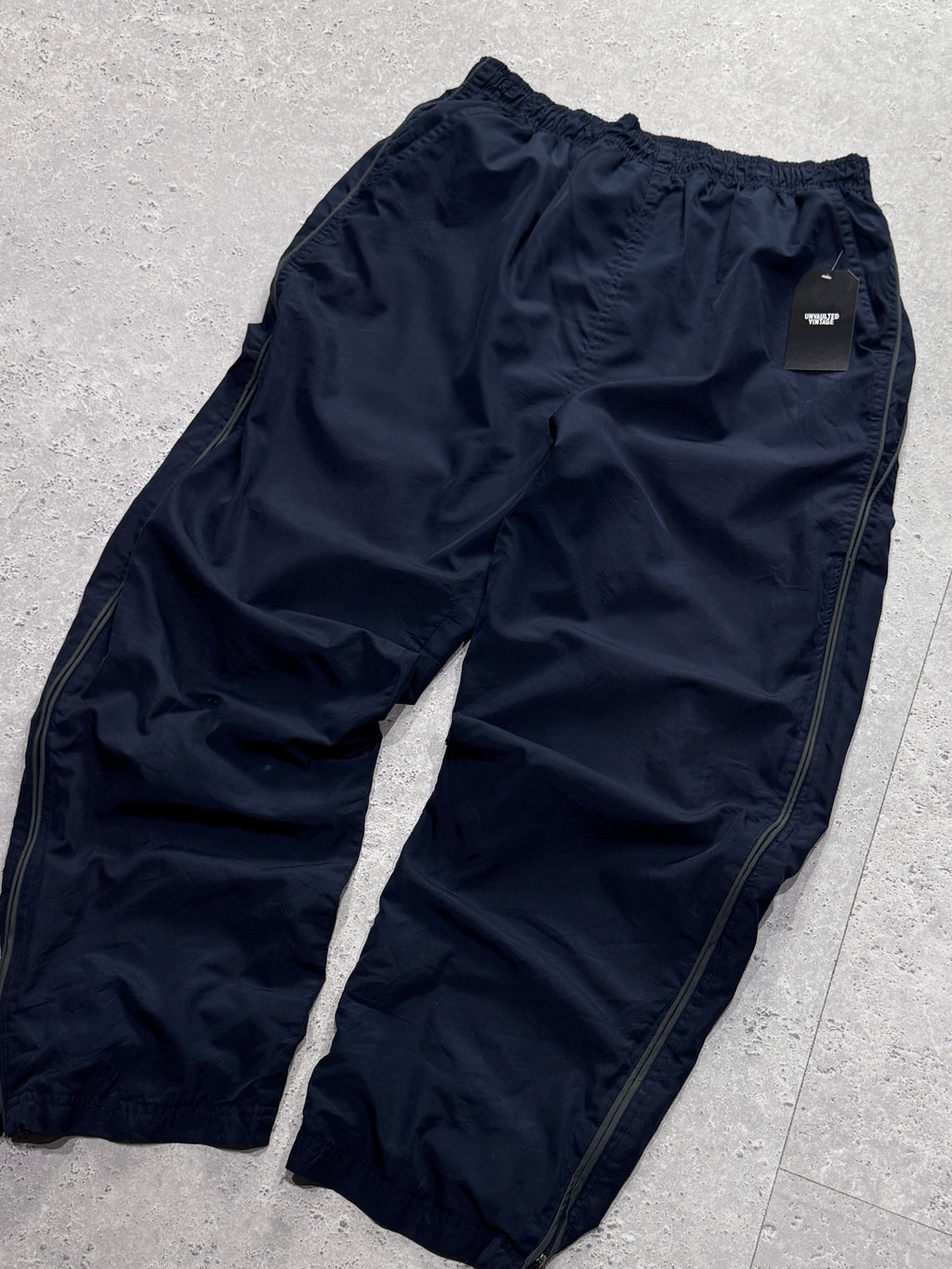 Vintage 2000s Nike Zip Track Pants (L)
