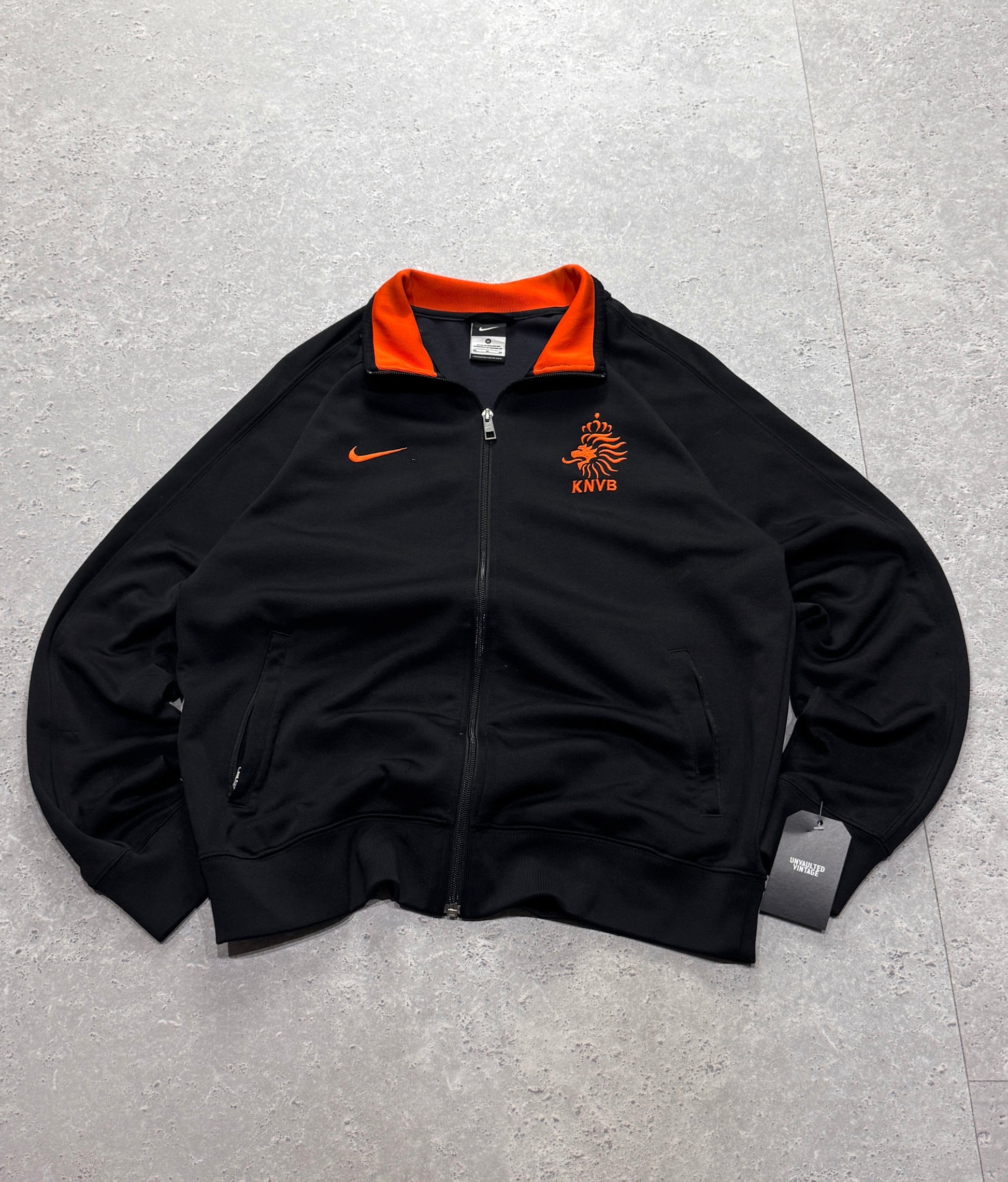 Vintage 2000s Nike X Netherlands Football Track Jacket (L)