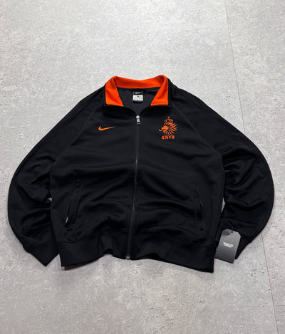 Vintage 2000s Nike X Netherlands Football Track Jacket (L)