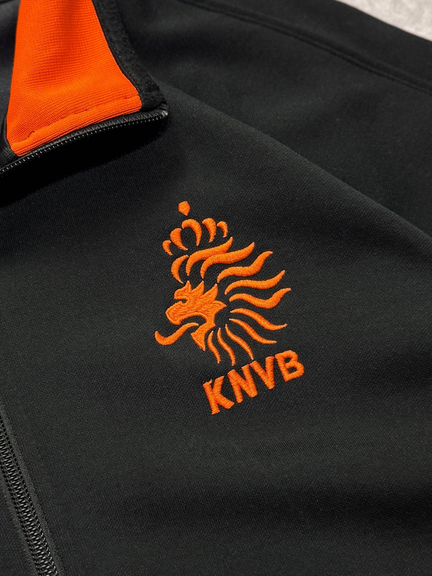 Vintage 2000s Nike X Netherlands Football Track Jacket (L)