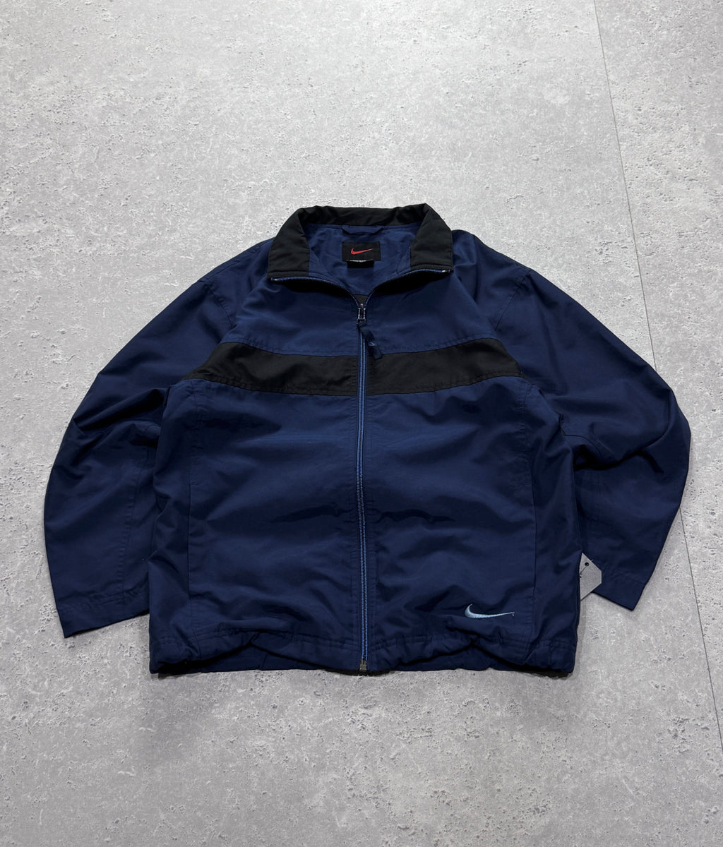 Vintage 2000s Nike Spellout Windbreaker Jacket (M)