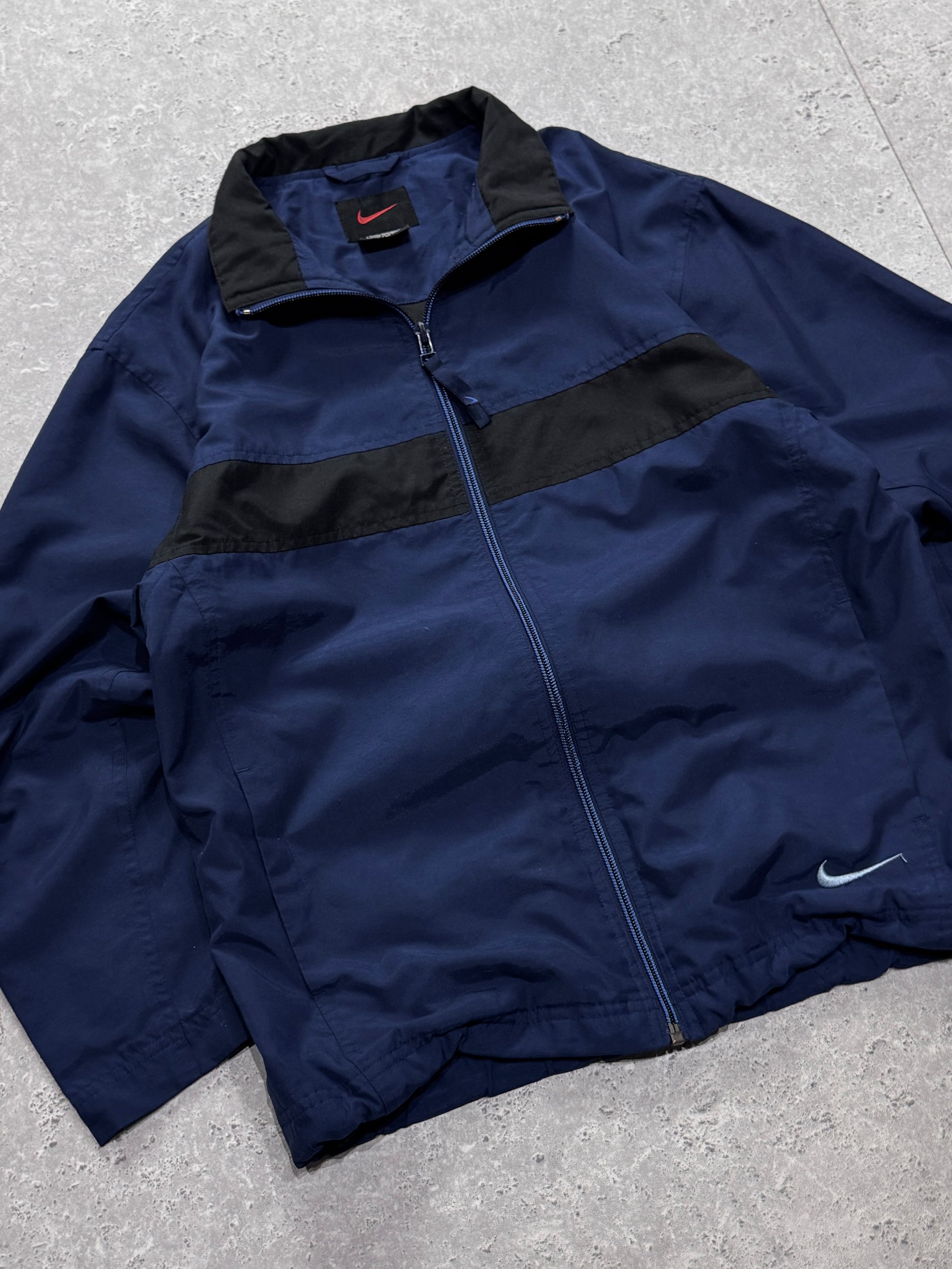Vintage 2000s Nike Spellout Windbreaker Jacket (M)