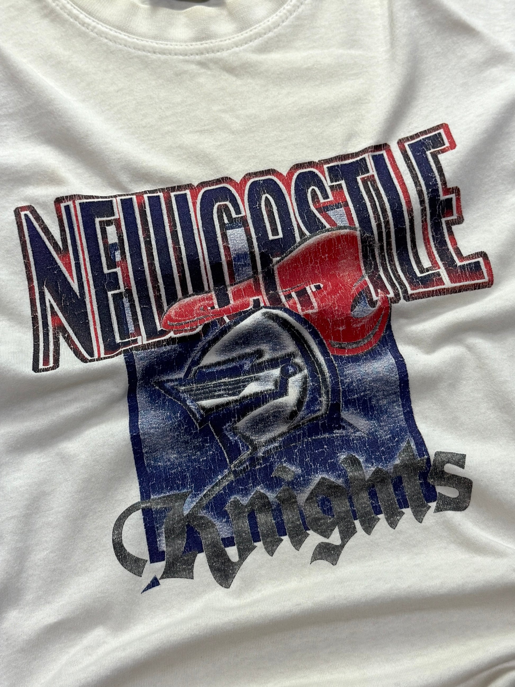 Vintage 90s Newcastle Knights NRL Tee (L)
