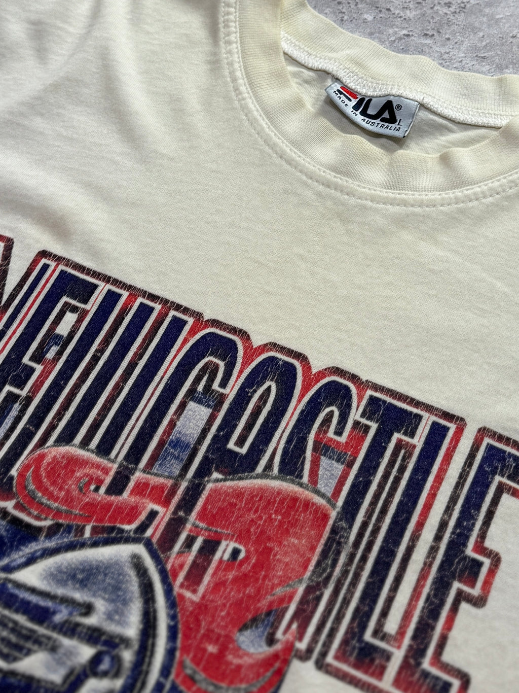 Vintage 90s Newcastle Knights NRL Tee (L)