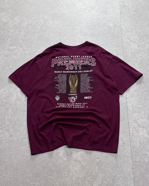 2011 Manly Sea Eagles NRL Finals Tee (XL)