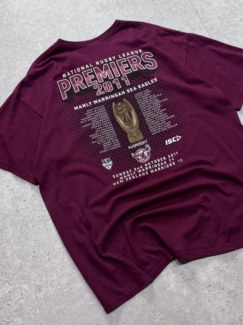 2011 Manly Sea Eagles NRL Finals Tee (XL)
