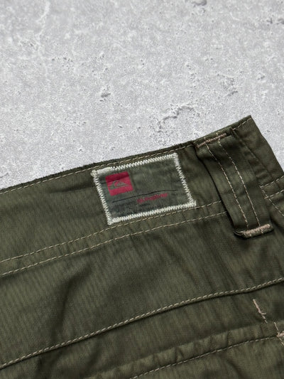 Vintage Y2K Quiksilver Cargo Shorts (36”)