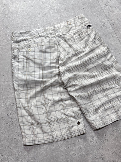 Vintage Y2K Volcom Plaid Shorts (34”)