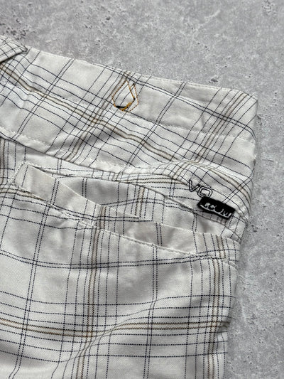 Vintage Y2K Volcom Plaid Shorts (34”)