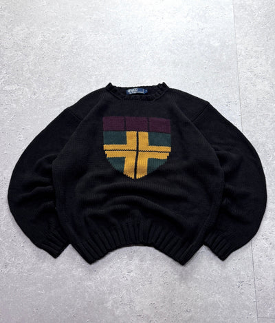 Vintage 2000s Polo Ralph Lauren Knitted Sweater (M)