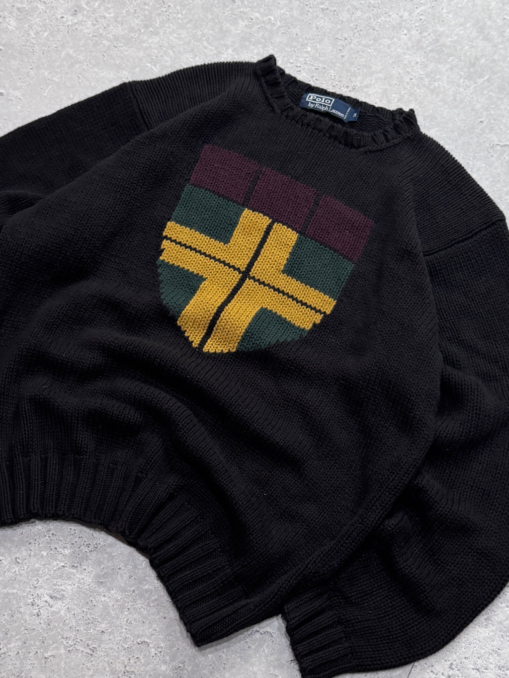 Vintage 2000s Polo Ralph Lauren Knitted Sweater (M)