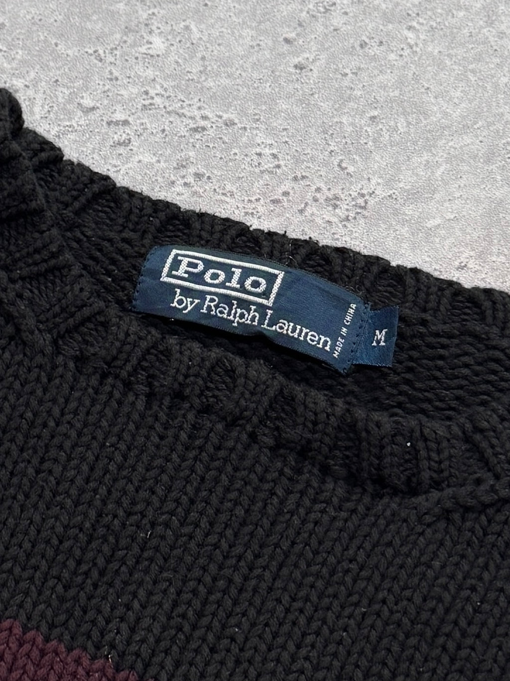 Vintage 2000s Polo Ralph Lauren Knitted Sweater (M)