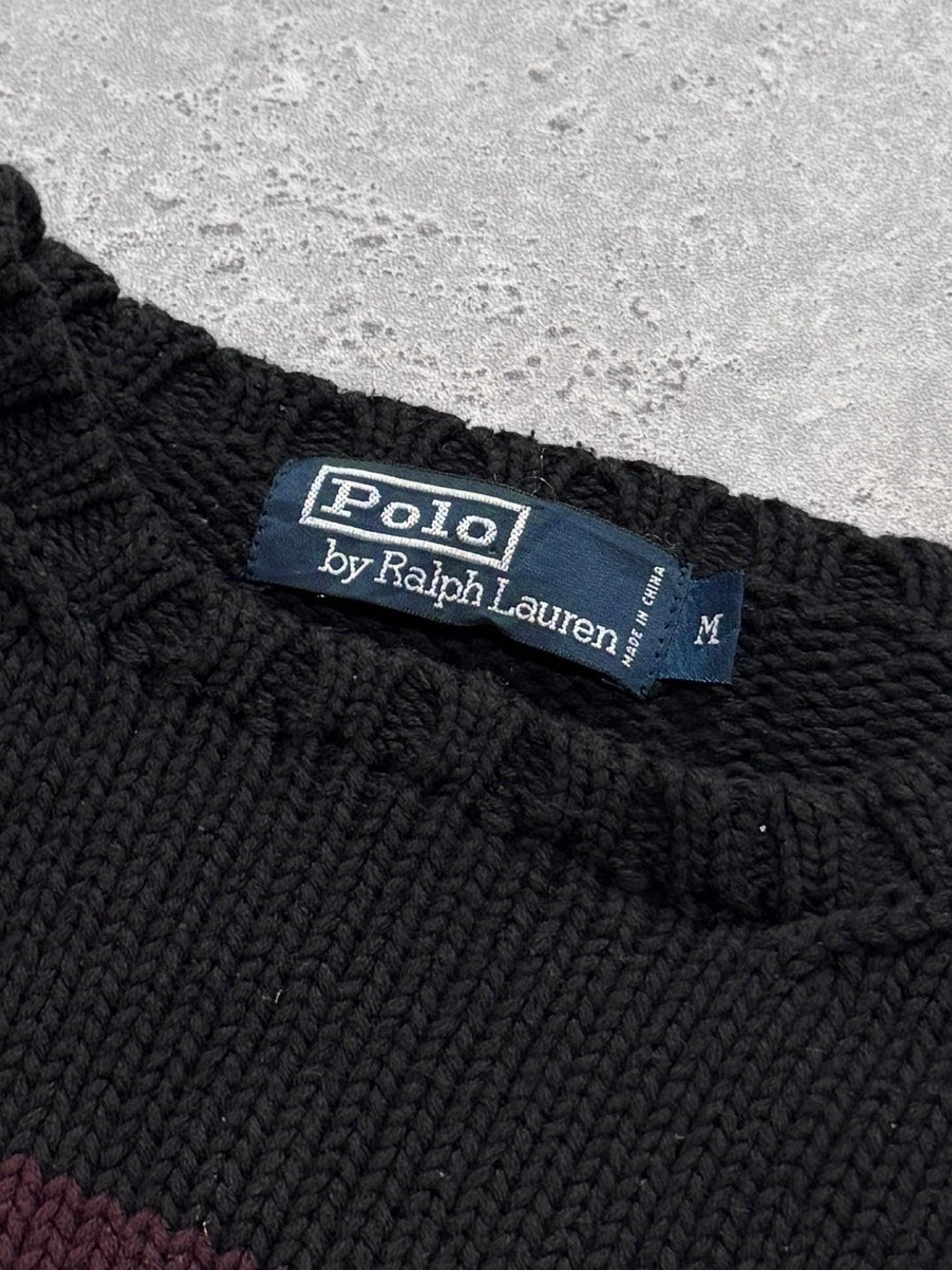 Vintage 2000s Polo Ralph Lauren Knitted Sweater (M)