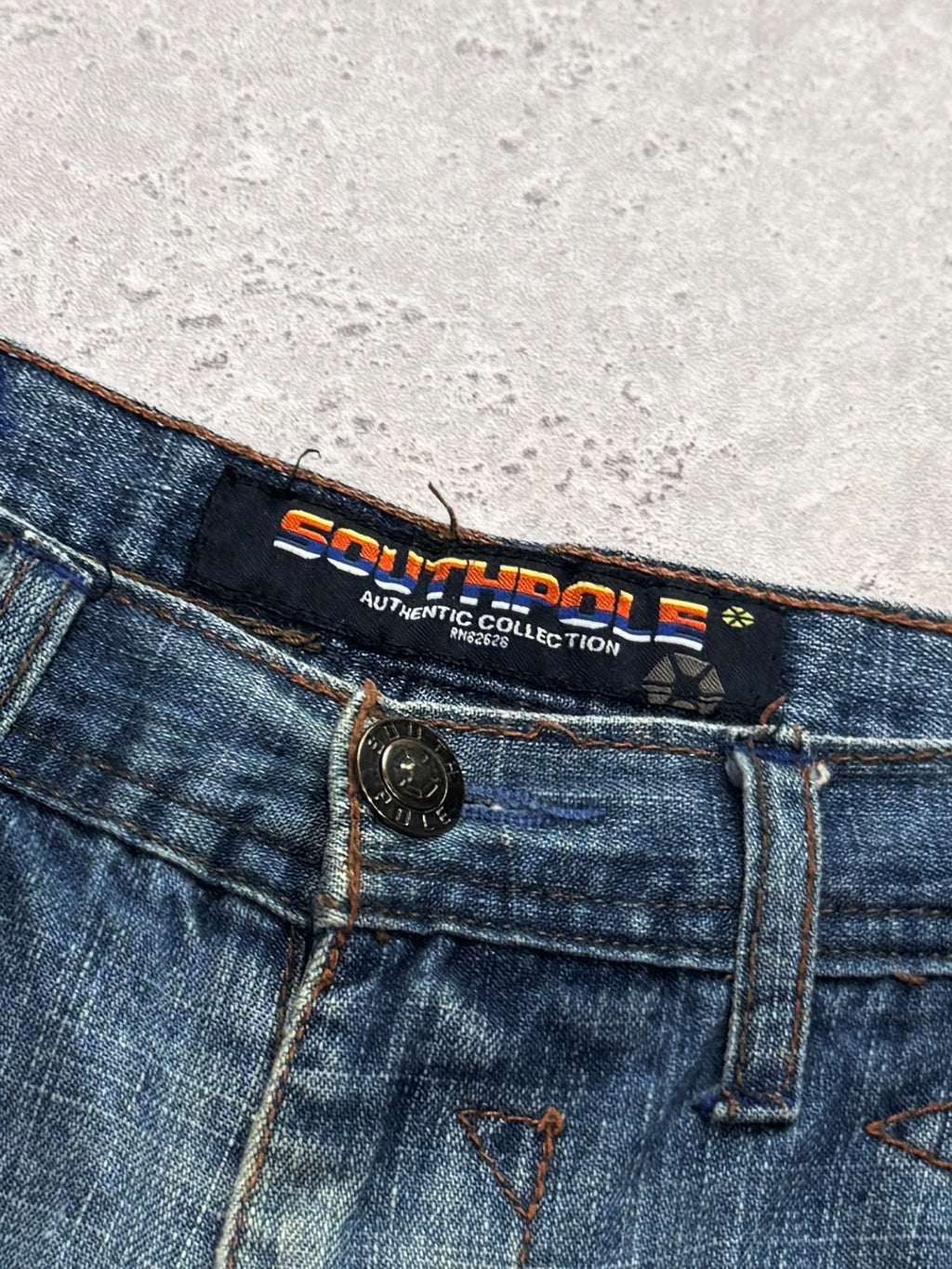 Vintage Y2K Southpole Denim shorts (36”)