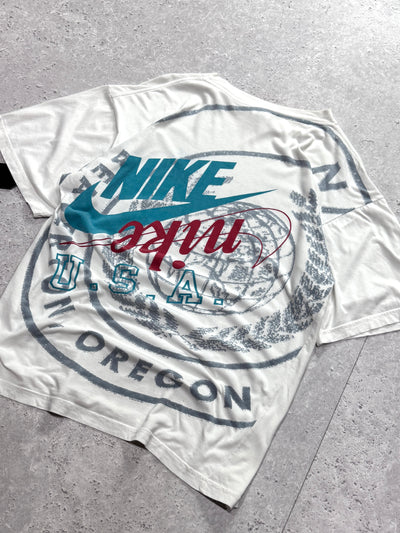 Vintage 90s Nike USA Oregon Graphic Tee (L)