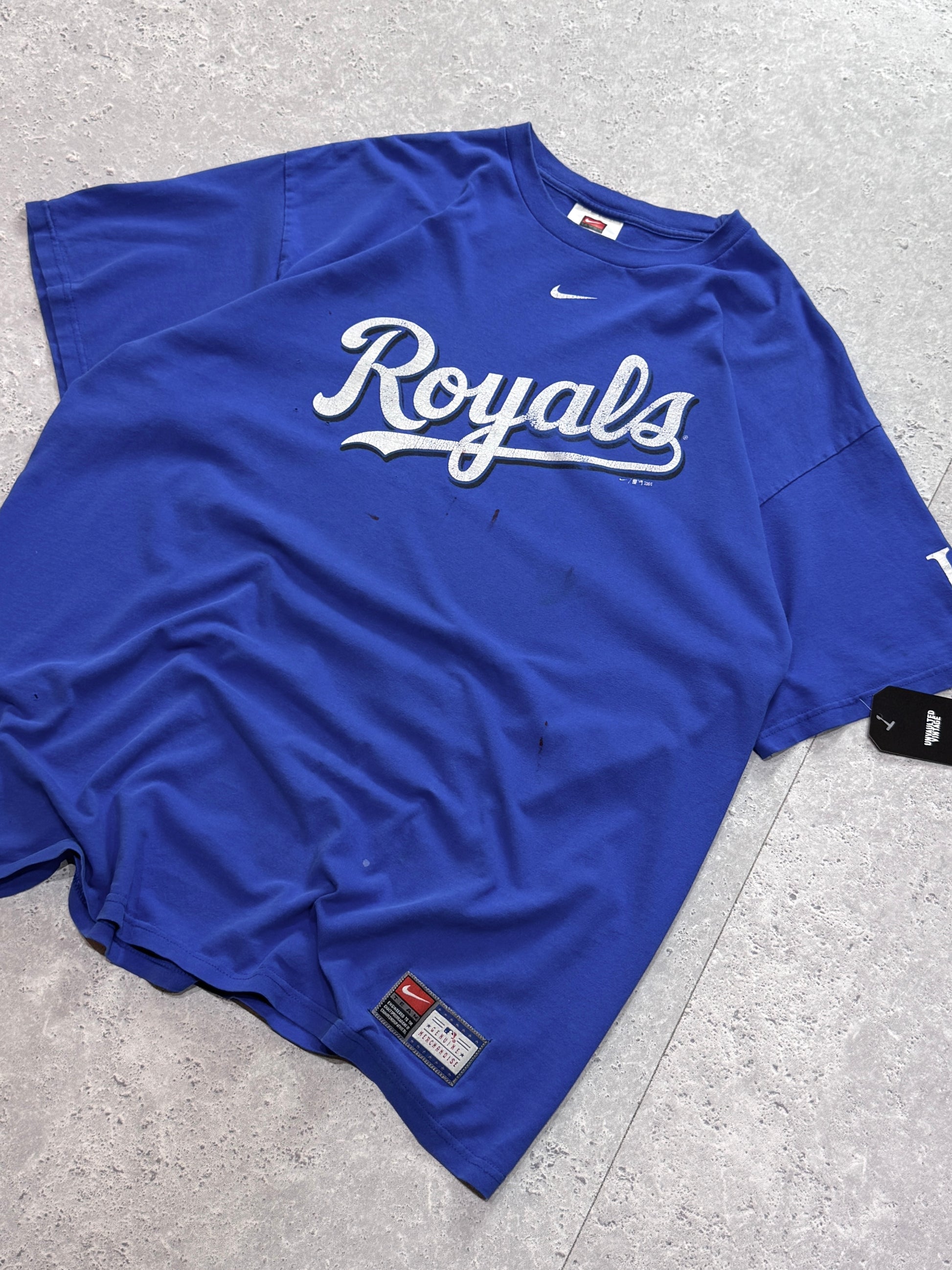 Vintage 2000s Nike X Kansas City Royals MLB Tee (XL)