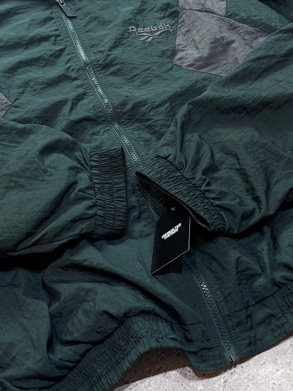 Vintage 90s Reebok Colour Block Windbreaker Jacket (L)