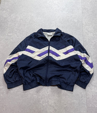 Vintage 90s Adidas Colour Block Windbreaker Jacket (L)
