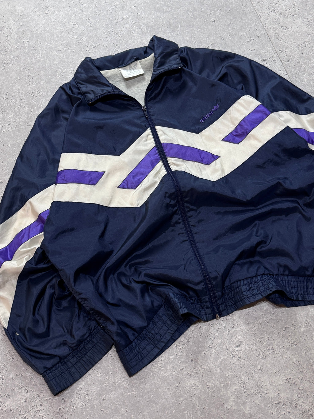 Vintage 90s Adidas Colour Block Windbreaker Jacket (L)