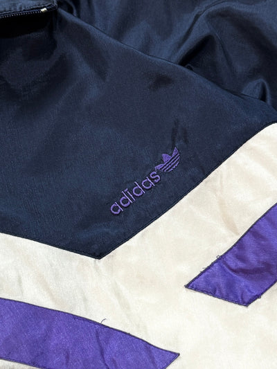 Vintage 90s Adidas Colour Block Windbreaker Jacket (L)