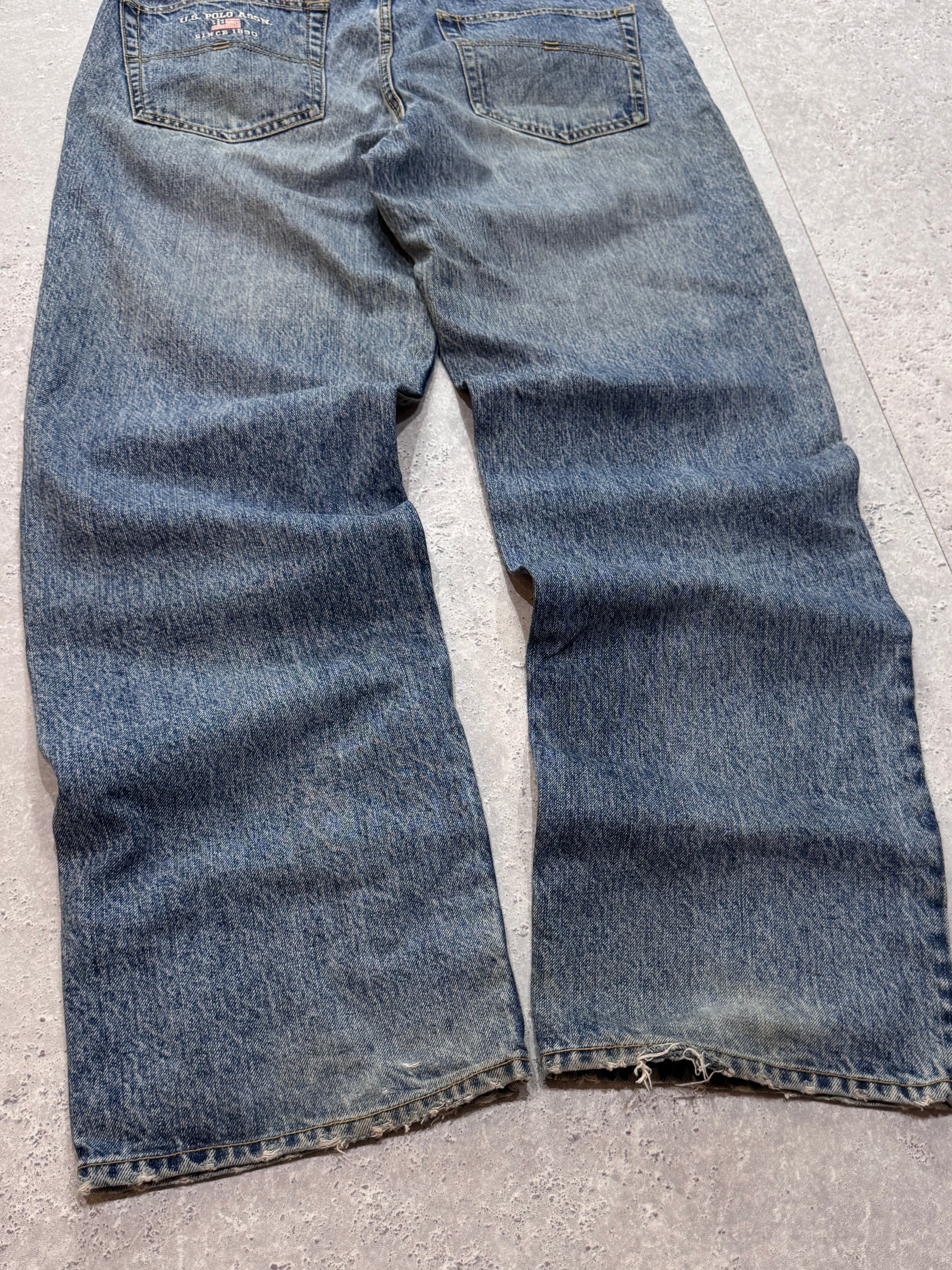 Vintage 2000s US Polo Assn Denim Jeans (36”)