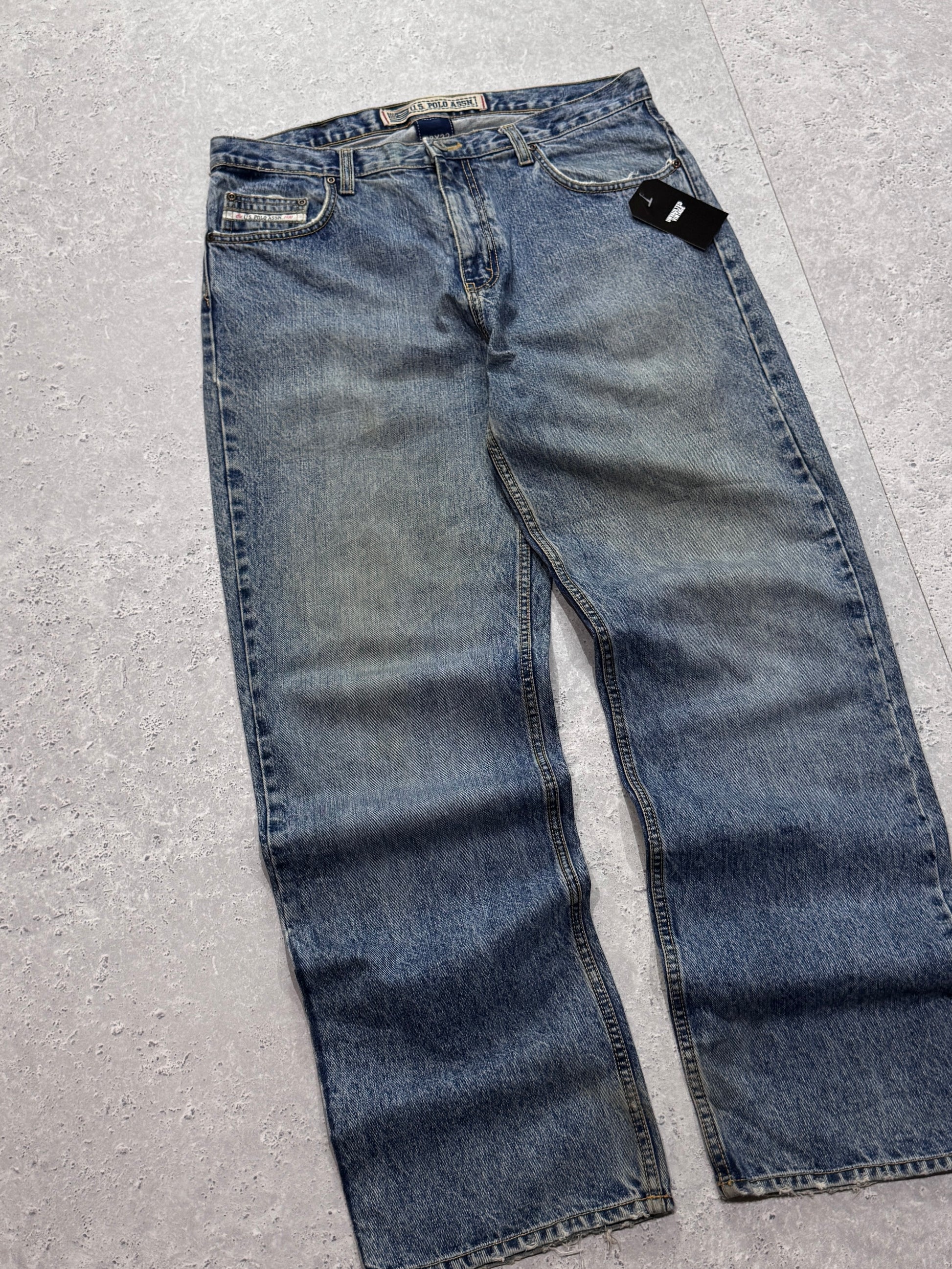 Vintage 2000s US Polo Assn Denim Jeans (36”)