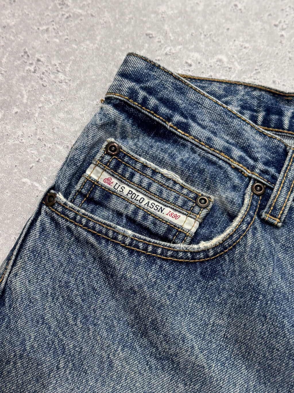 Vintage 2000s US Polo Assn Denim Jeans (36”)
