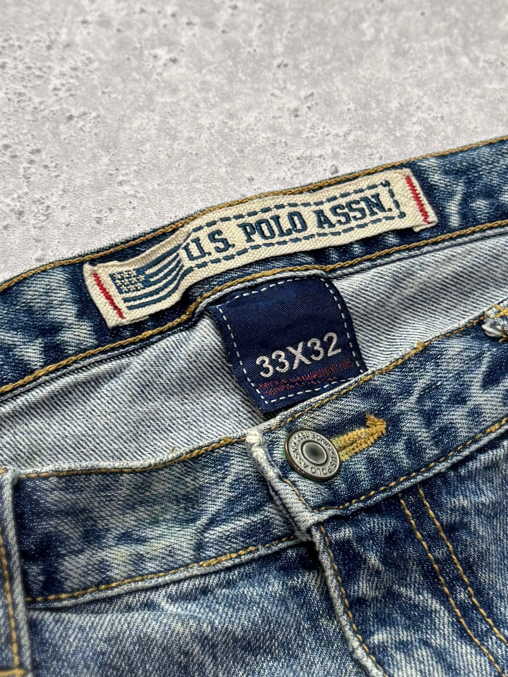 Vintage 2000s US Polo Assn Denim Jeans (36”)