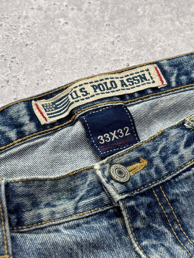 Vintage 2000s US Polo Assn Denim Jeans (36”)