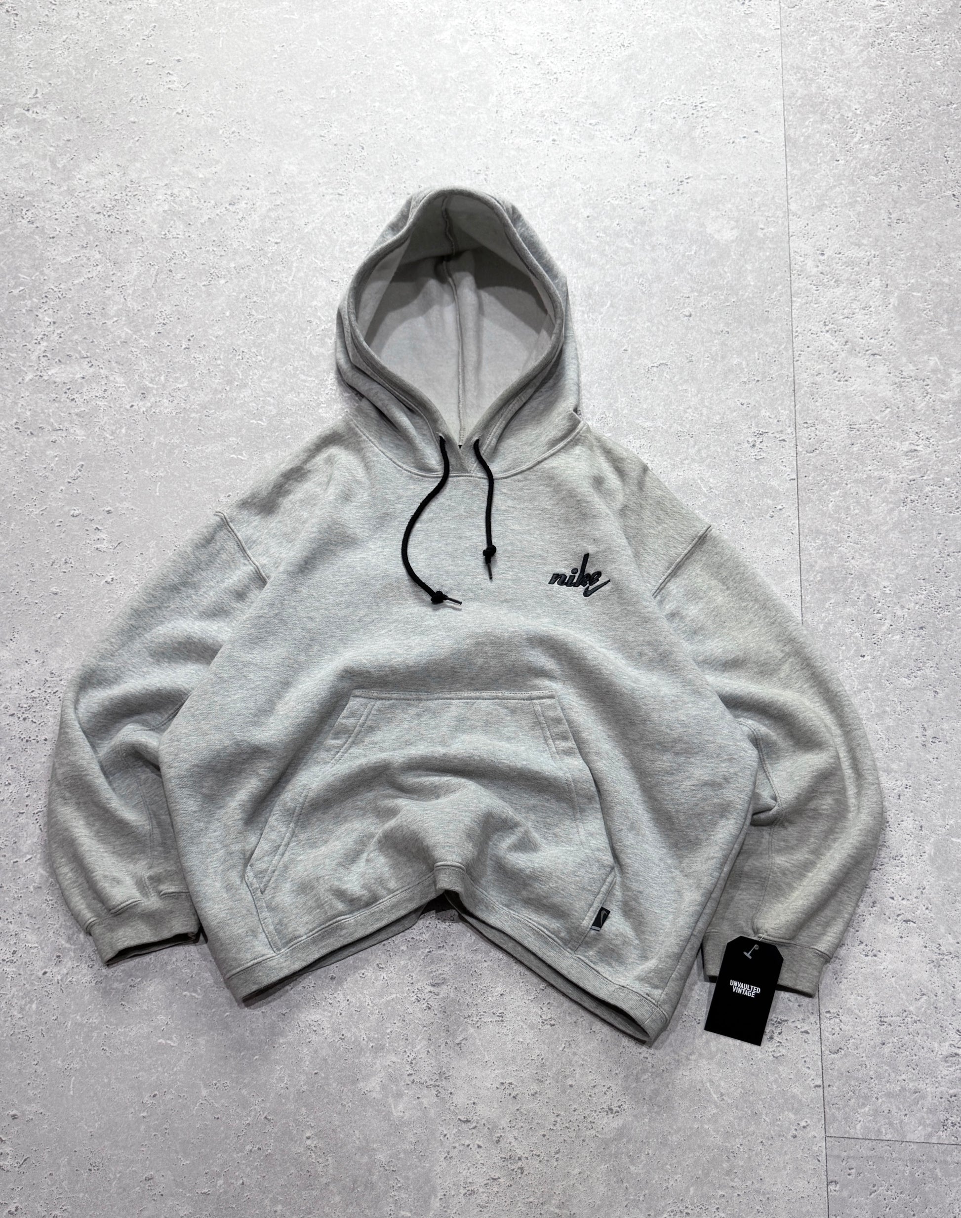 Vintage 90s Nike Embroidered Hoodie (M)