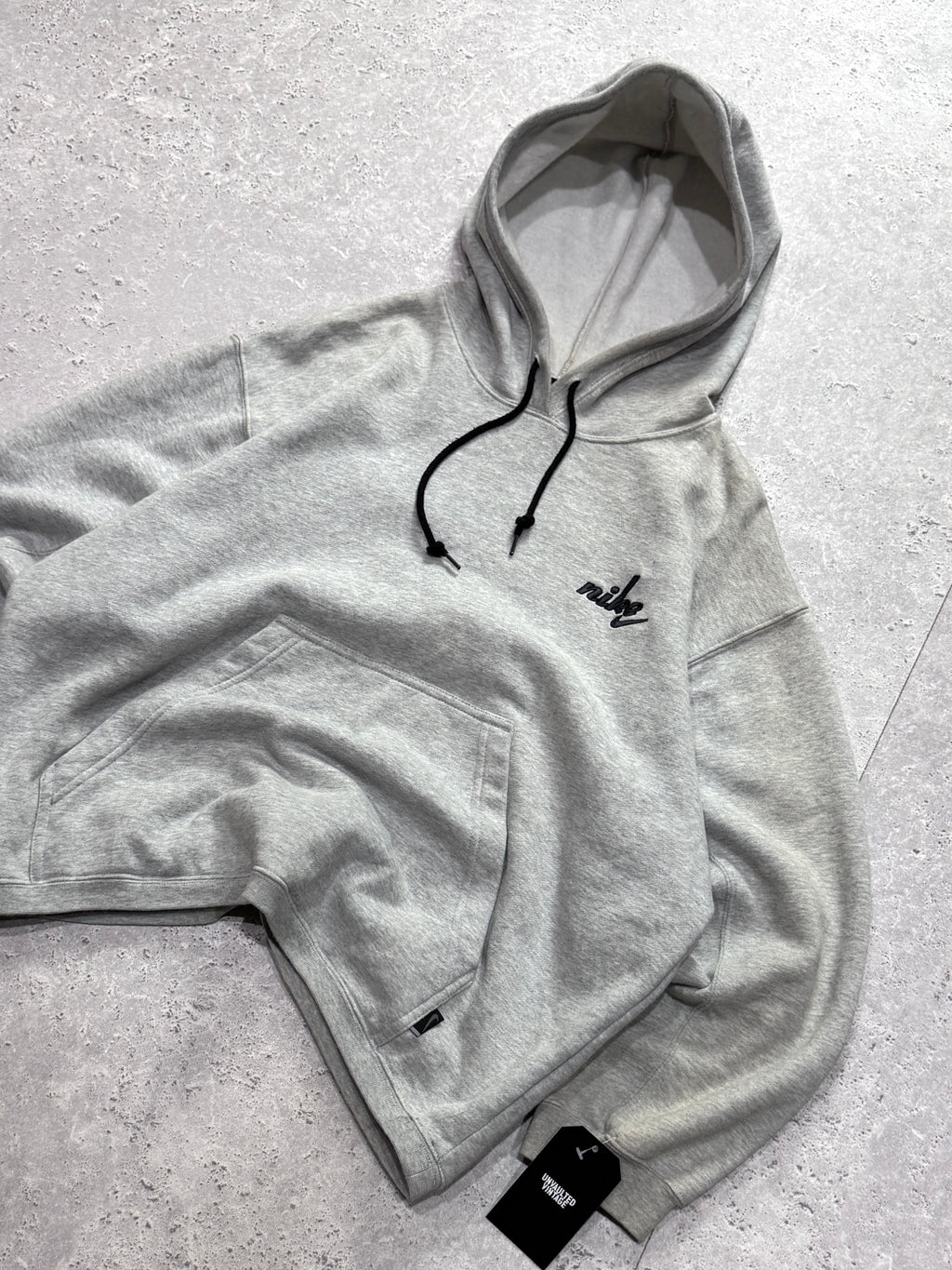 Vintage 90s Nike Embroidered Hoodie (M)