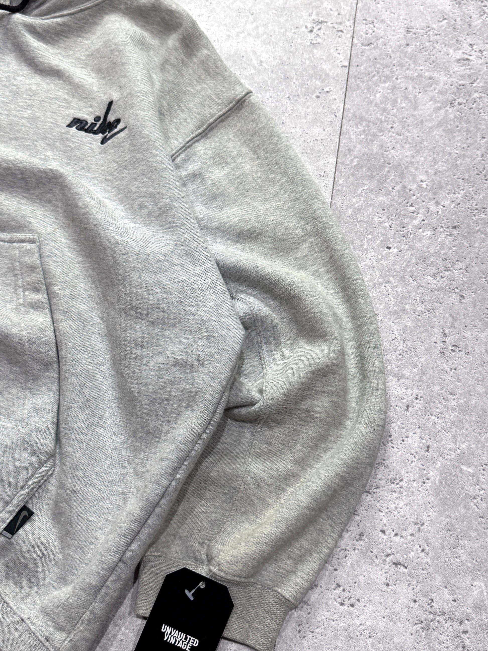 Vintage 90s Nike Embroidered Hoodie (M)