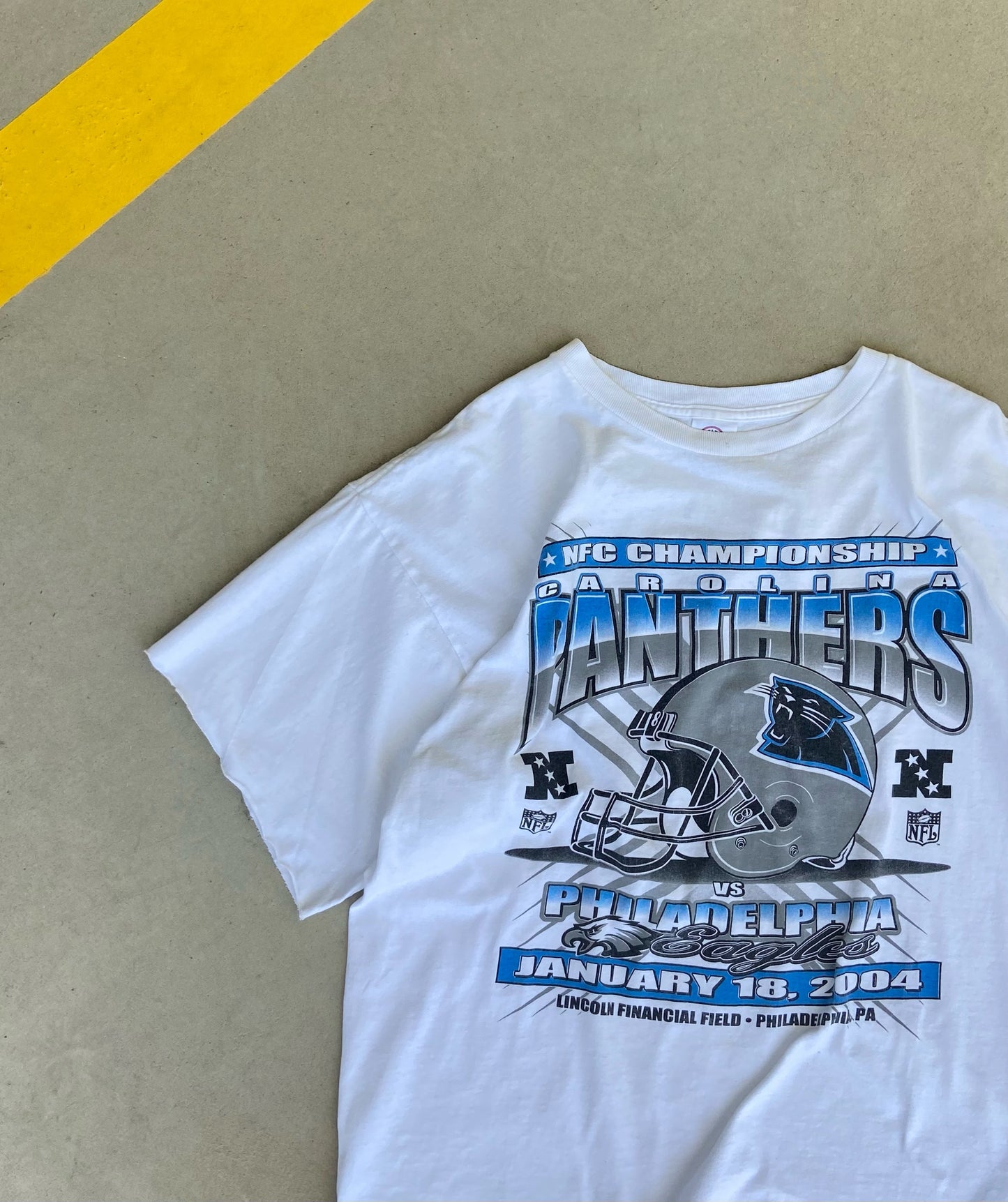 Vintage Carolina Panthers Tee (XL)