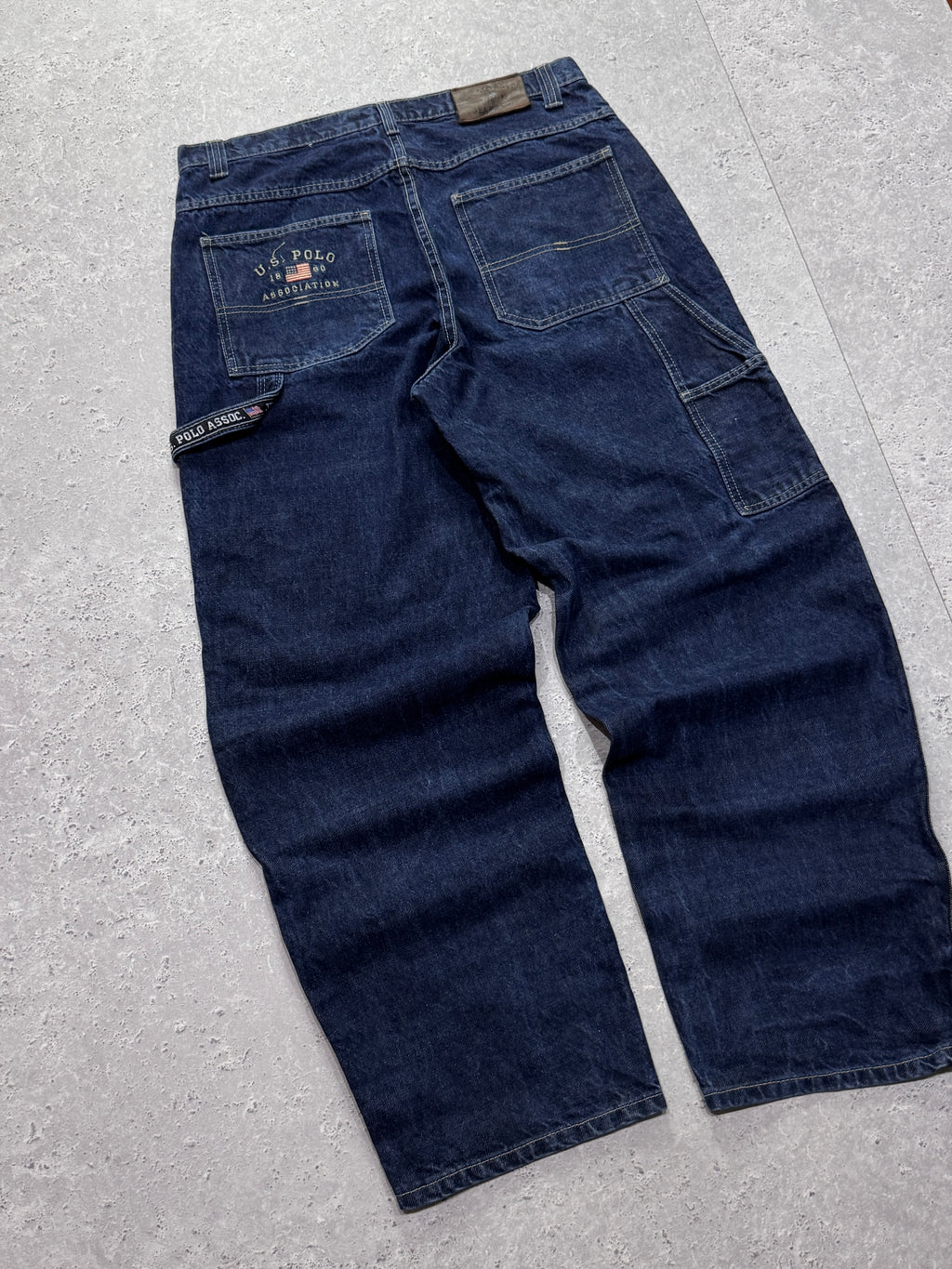 Vintage US Polo Assn Carpenter Denim Jeans (34”)