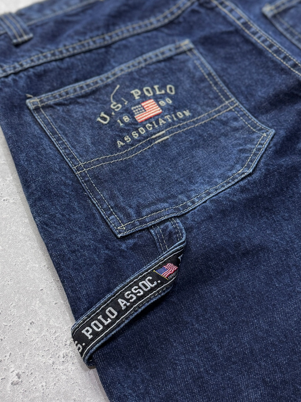 Vintage US Polo Assn Carpenter Denim Jeans (34”)