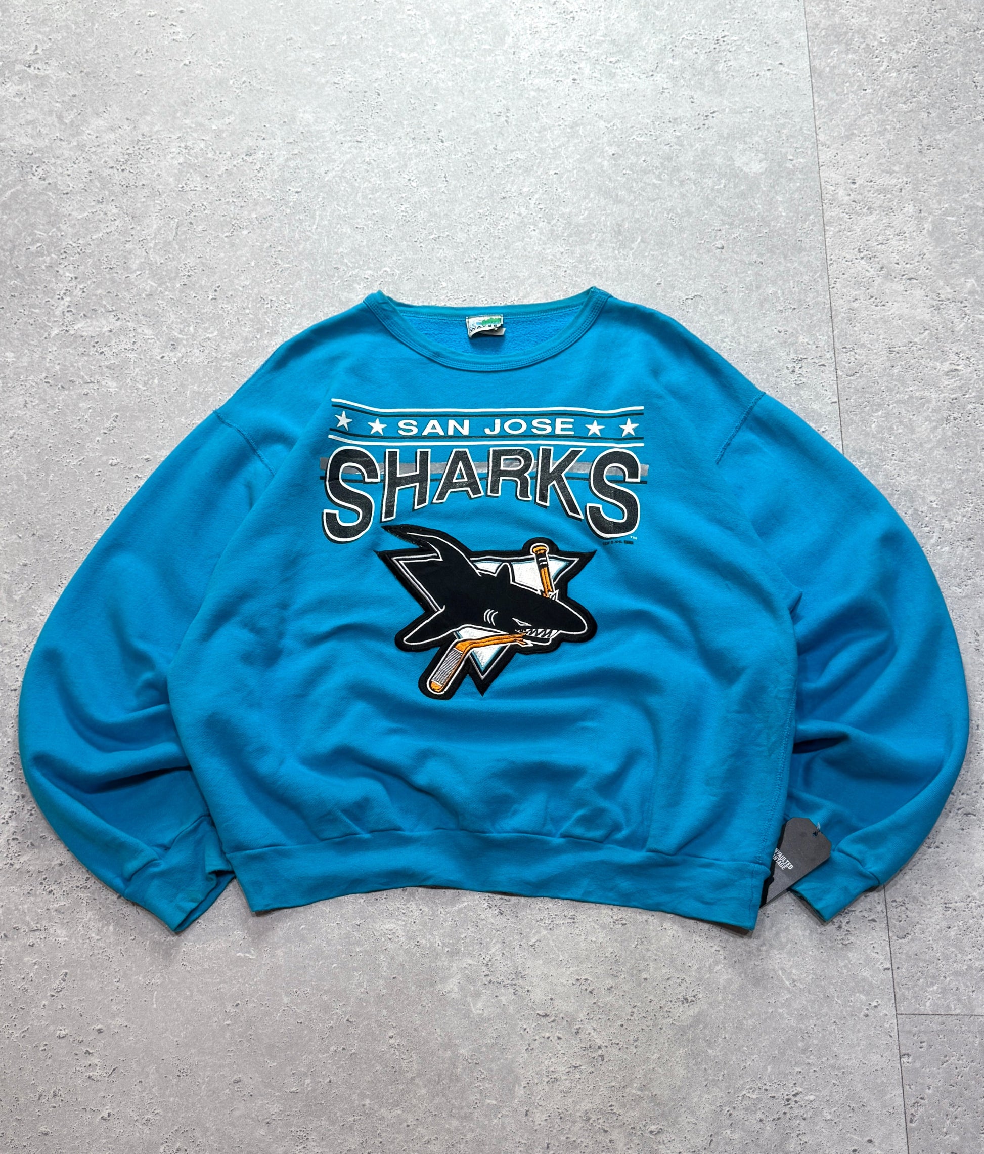 Vintage 90s San Jose Sharks NHL Sweater (XL)