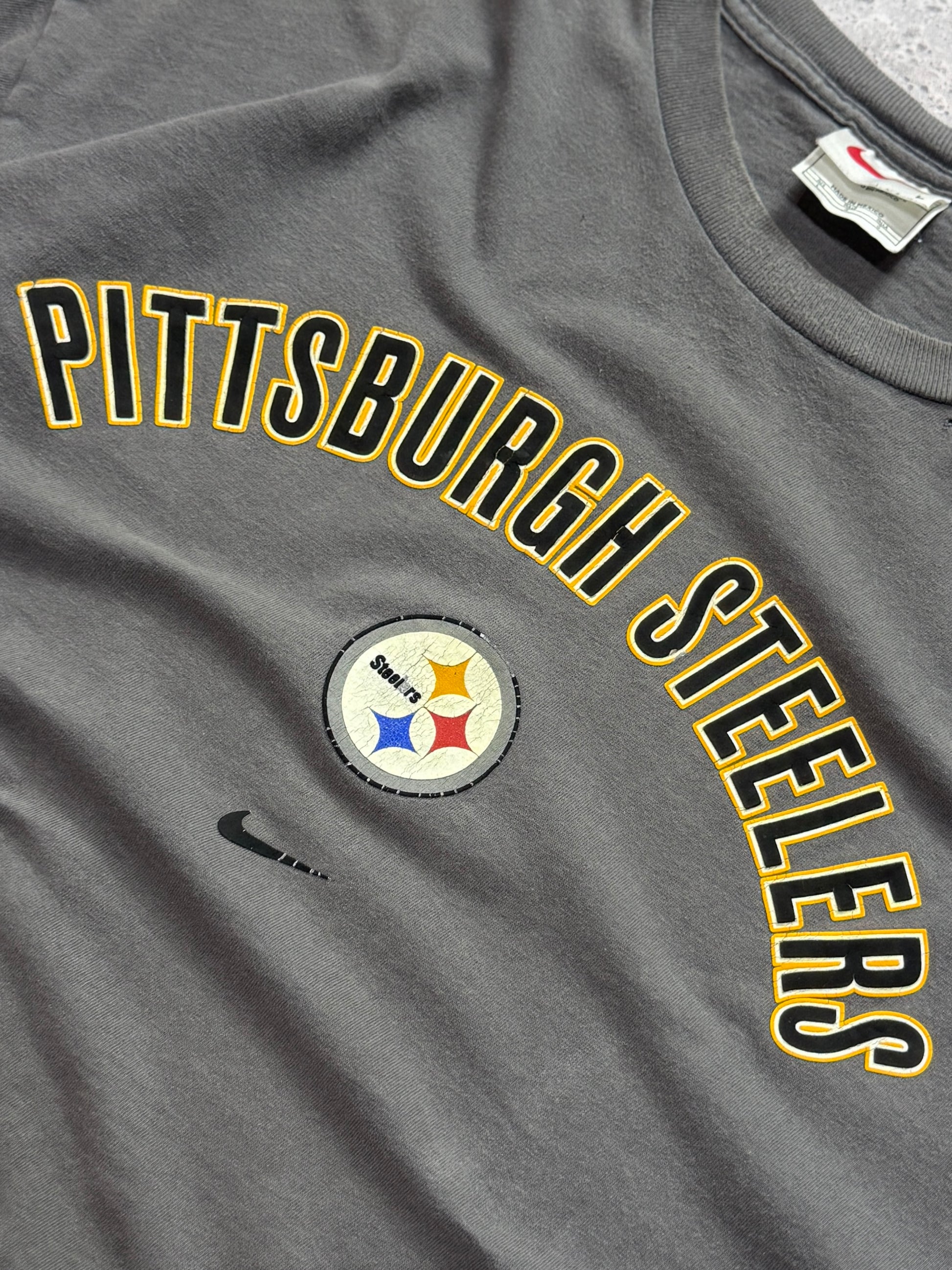 Vintage 90s Nike X Pittsburgh Steelers NFL Tee (L)