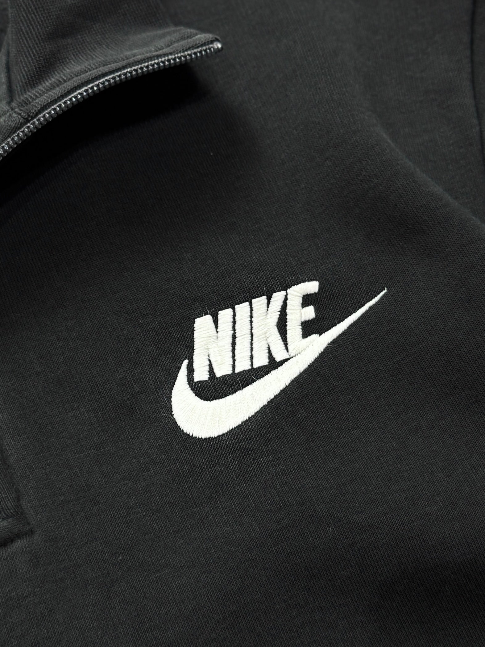 Vintage 2000s Nike Quarter Zip Sweater (L)