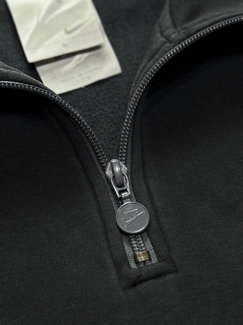 Vintage 2000s Nike Quarter Zip Sweater (L)