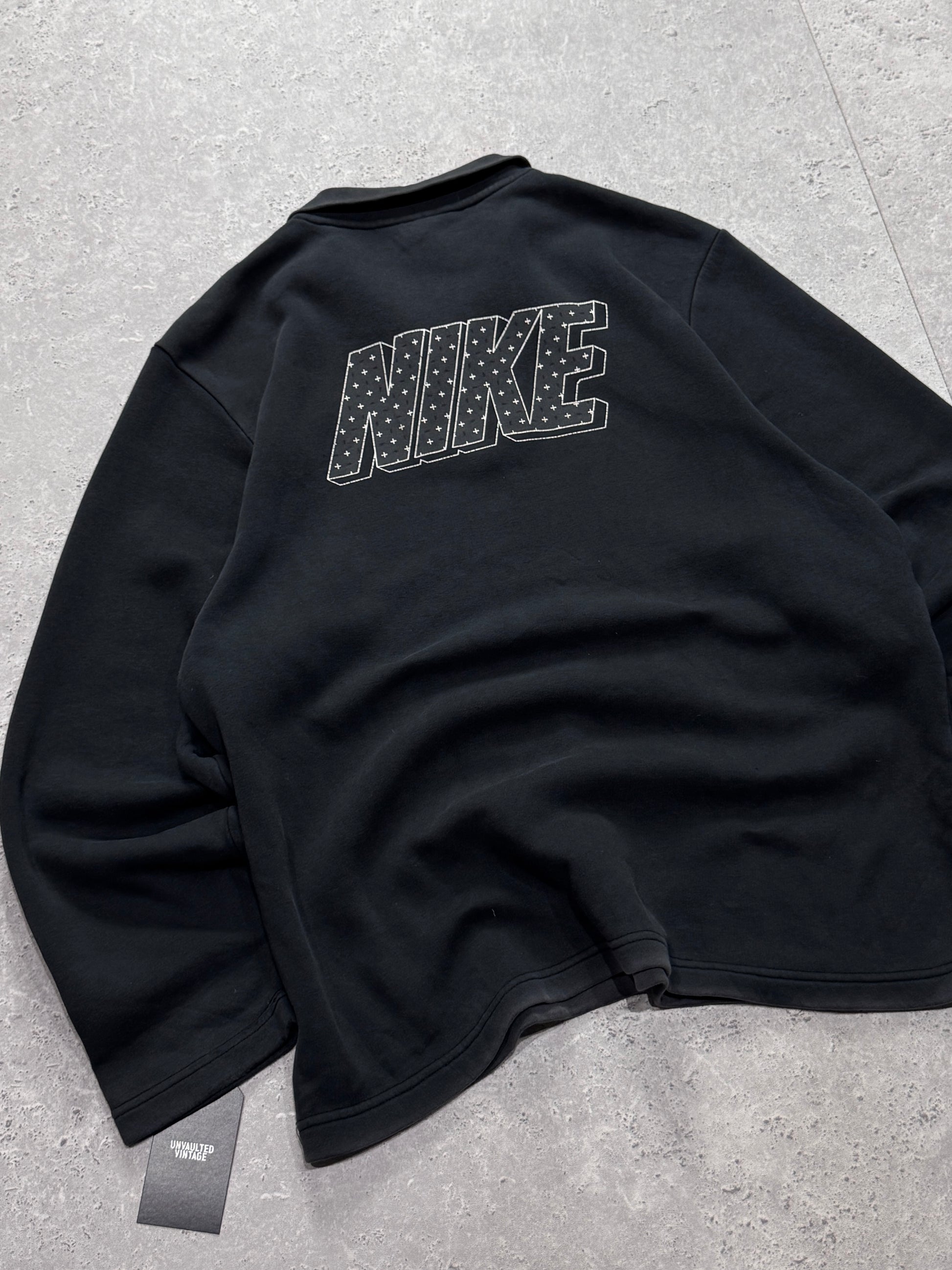 Vintage 2000s Nike Quarter Zip Sweater (L)