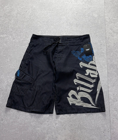 Vintage Y2K Billabong Pinstriped Boardshorts (34")