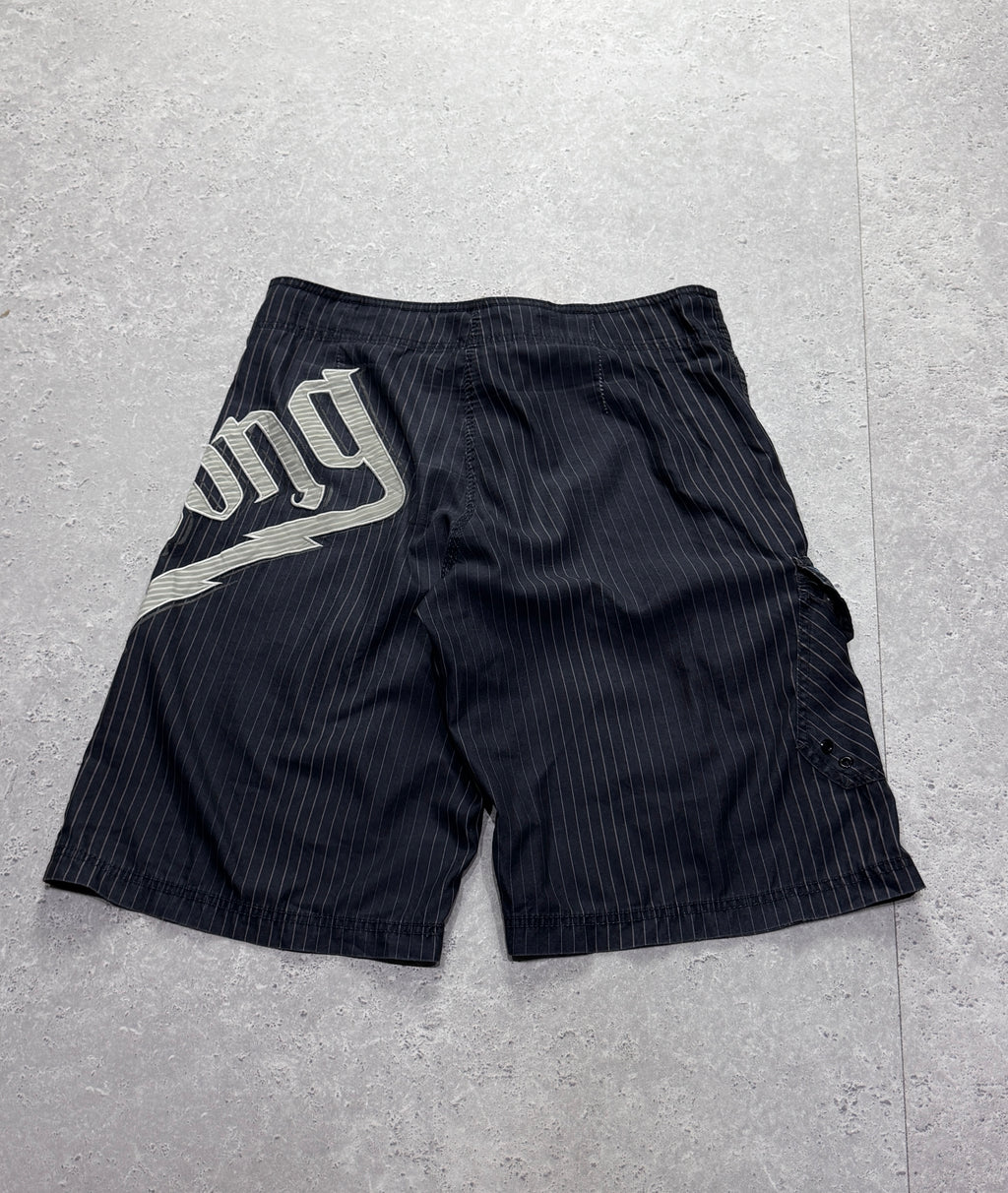 Vintage Y2K Billabong Pinstriped Boardshorts (34")