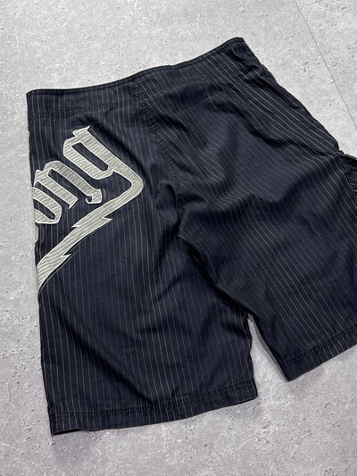 Vintage Y2K Billabong Pinstriped Boardshorts (34")