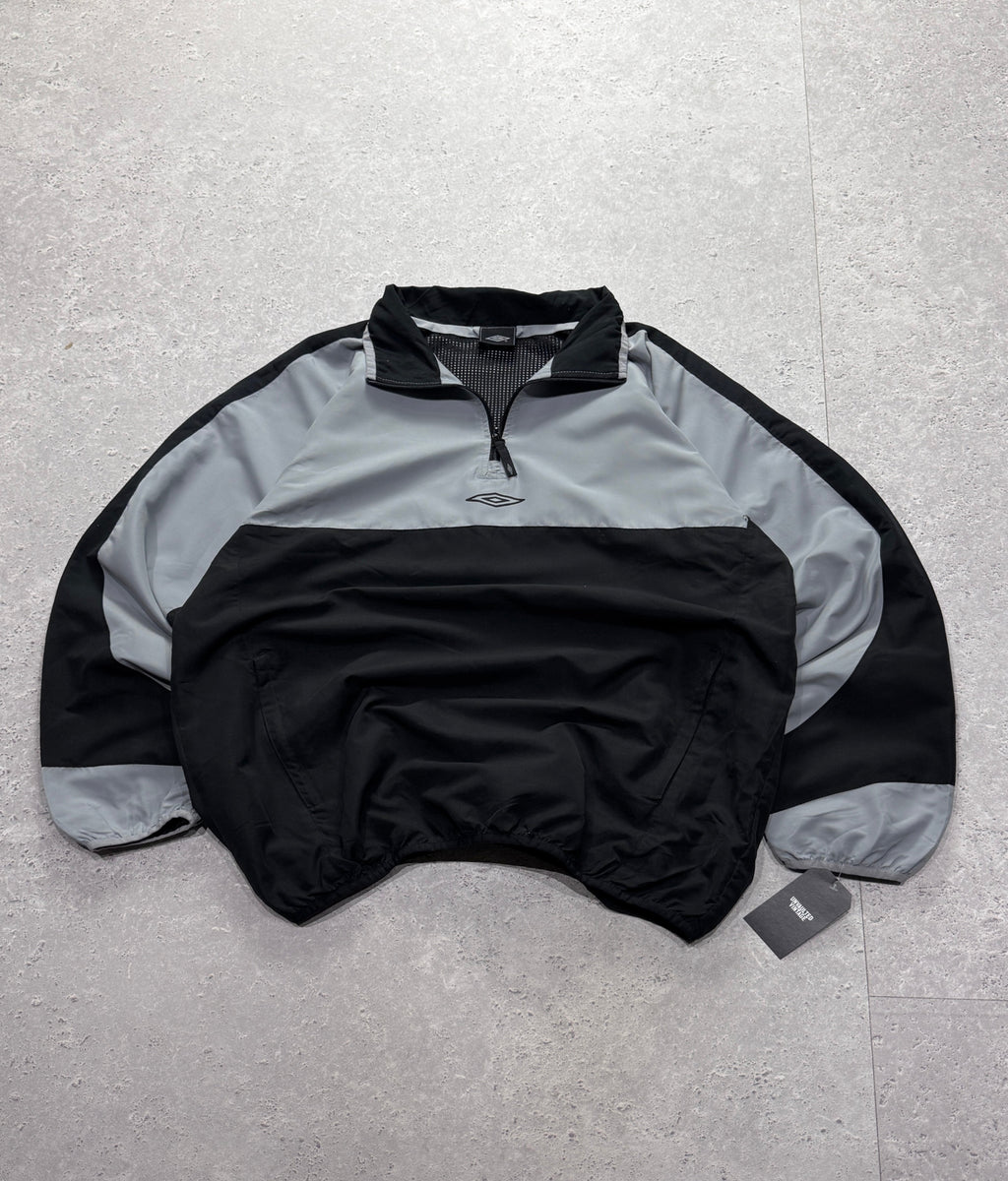 Vintage 2000s Umbro Quarter Zip Windbreaker Jacket (XL)