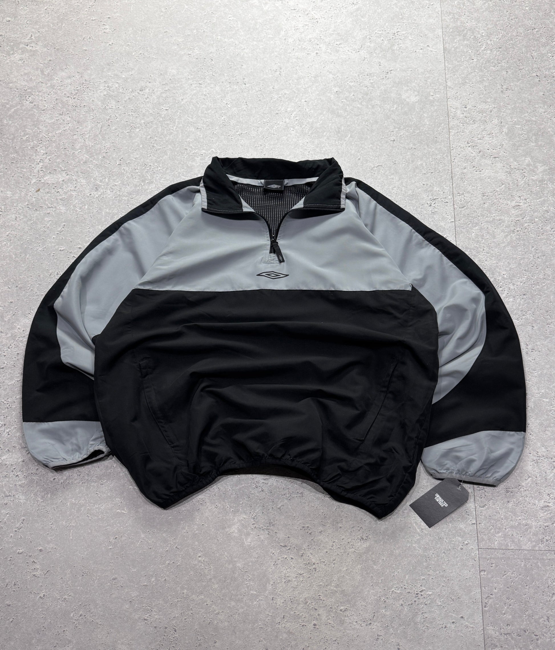 Vintage 2000s Umbro Quarter Zip Windbreaker Jacket (XL)
